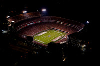 Sanford Stadium at Night